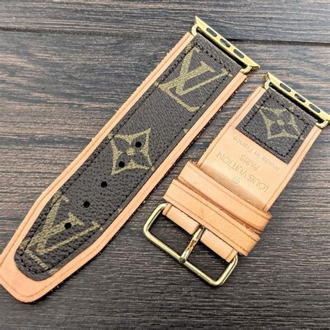 authentic lv Apple Watch band